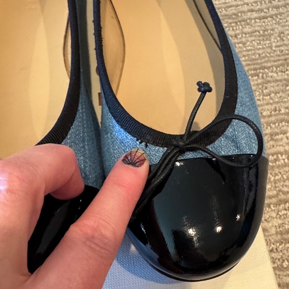 M. Gemi The Rosa Denim Flats - Picture 7 of 10